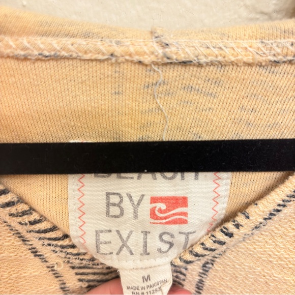 Beach By Exist Poncho Hoodie Coastal Boho - Picture 2 of 3